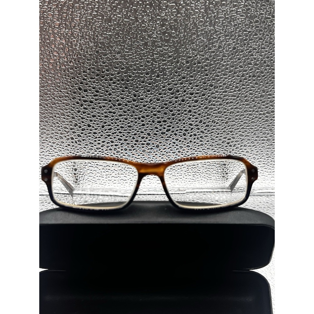 Nike‎ 7205 eyeglass frames Only 53-15-145 Tortoise brown blue Metal With Case